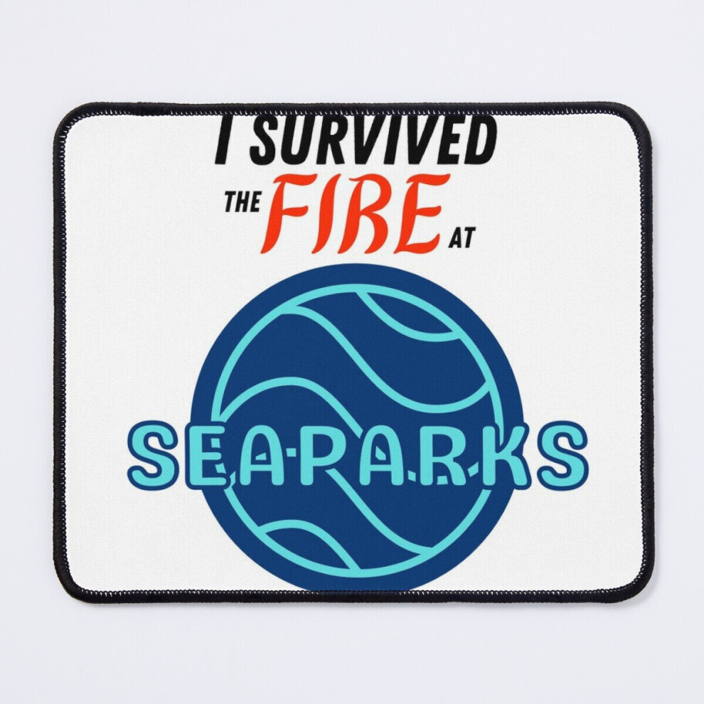 Mouse Pad 'I Survived The Fire At Seaparks' The It Crowd 11.8 X 9.8 Inch Computer Mat Gaming Office Mousepad 7802738148626
