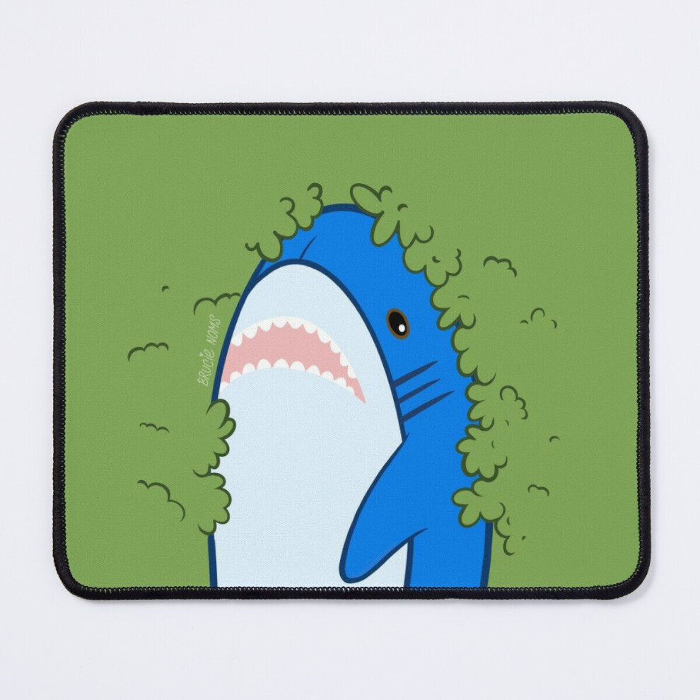 Mouse Pad Blahaj/Shark: Back Into The Bushes (Meme) 11.8 X 9.8 Inch Computer Mat Gaming Office Mousepad 7802738186147