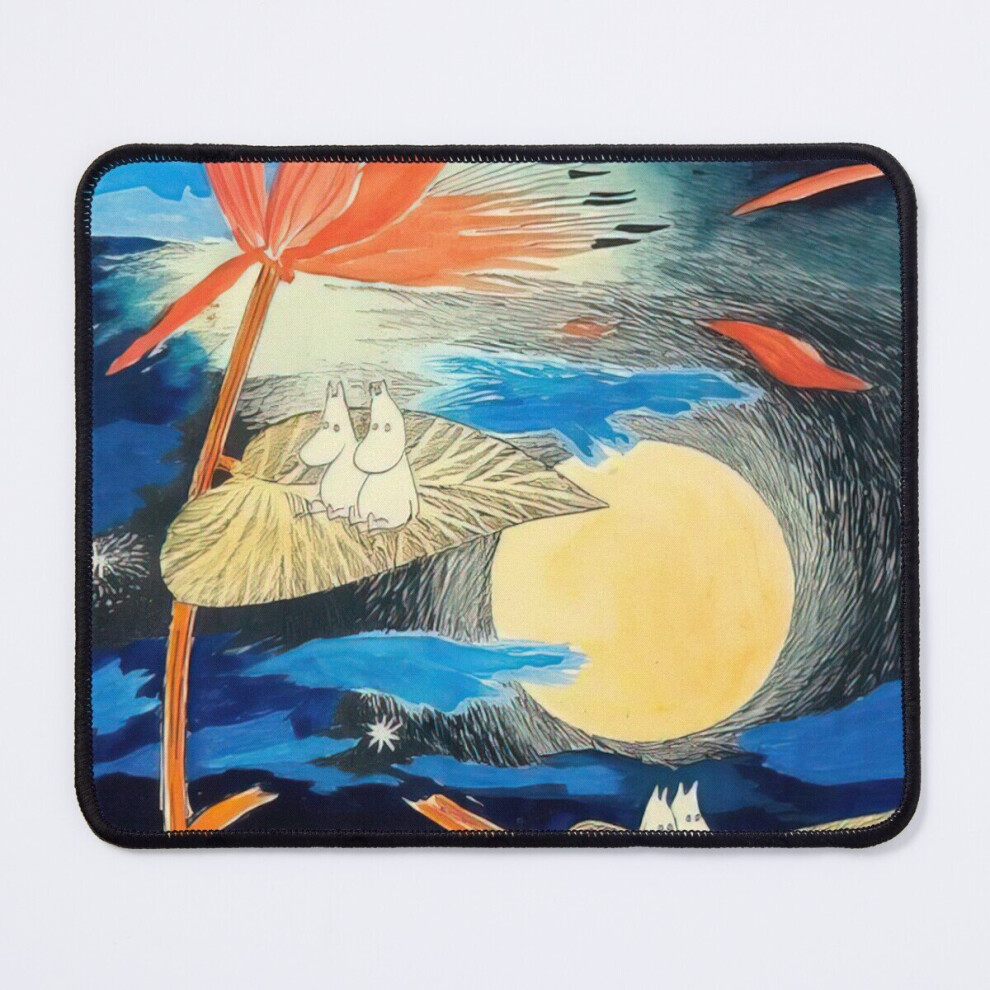 Mouse Pad travelling moomins - tove jansson 11.8 x 9.8 inch Computer Mat Gaming Office Mousepad