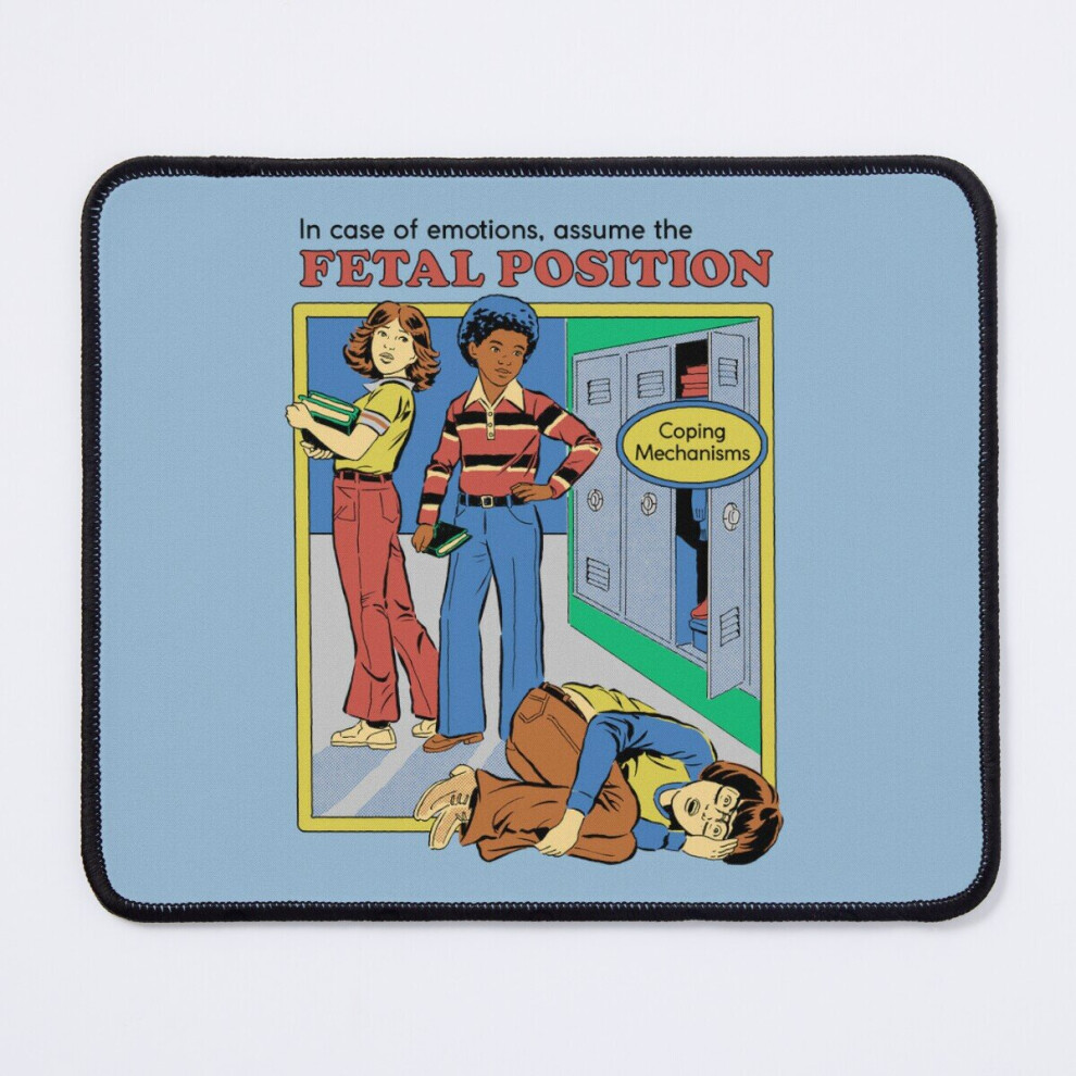 Mouse Pad Assume The Fetal Position 11.8 X 9.8 Inch Computer Mat Gaming Office Mousepad 7802738137101
