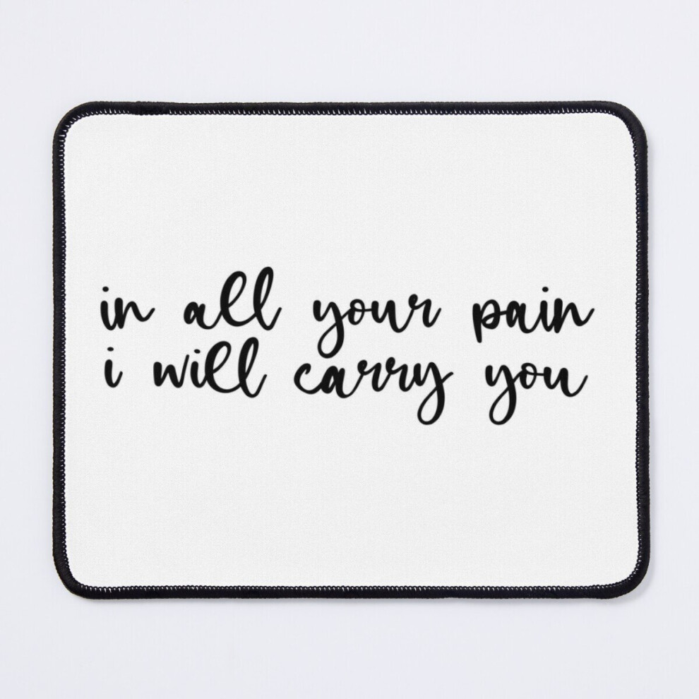 Mouse Pad Carry You - Novo Amor 11.8 X 9.8 Inch Computer Mat Gaming Office Mousepad 7802738158106