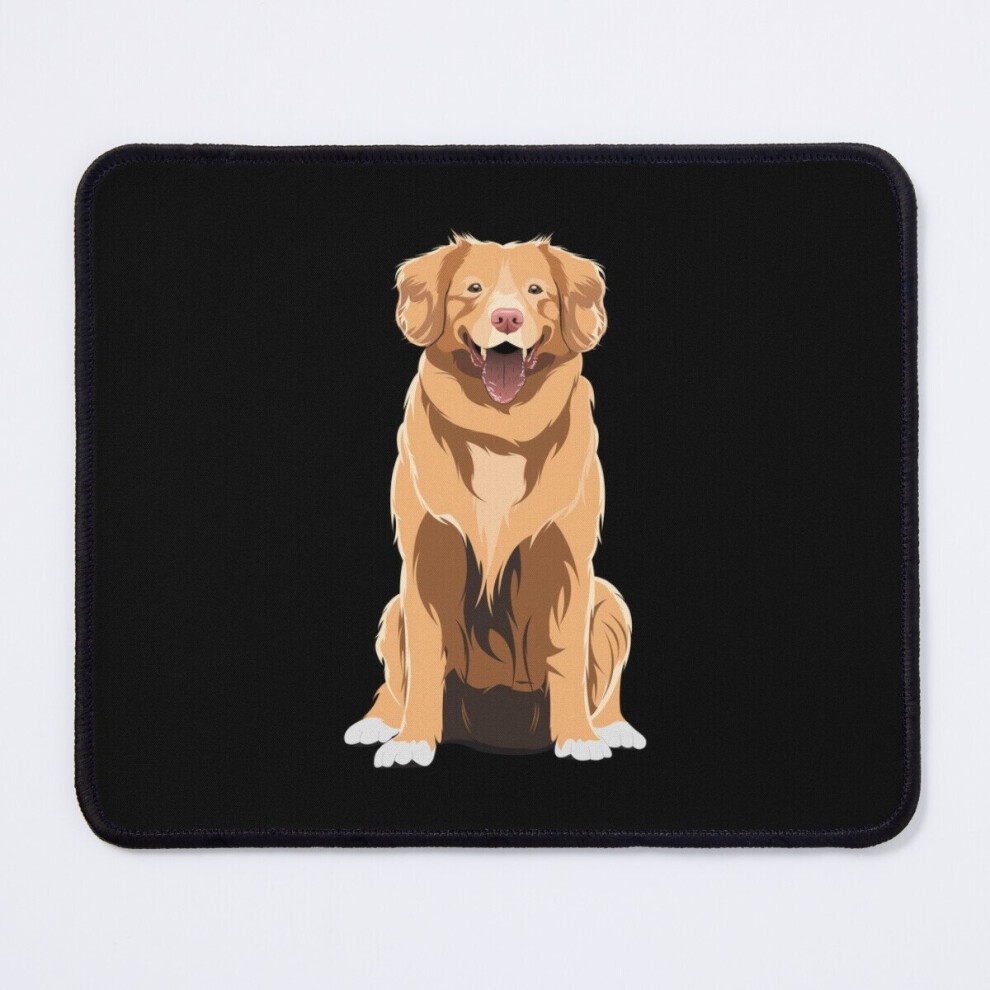 Mouse Pad Nova Scotia Duck Tolling Retriever Art 11.8 X 9.8 Inch Computer Mat Gaming Office Mousepad 7802738205534