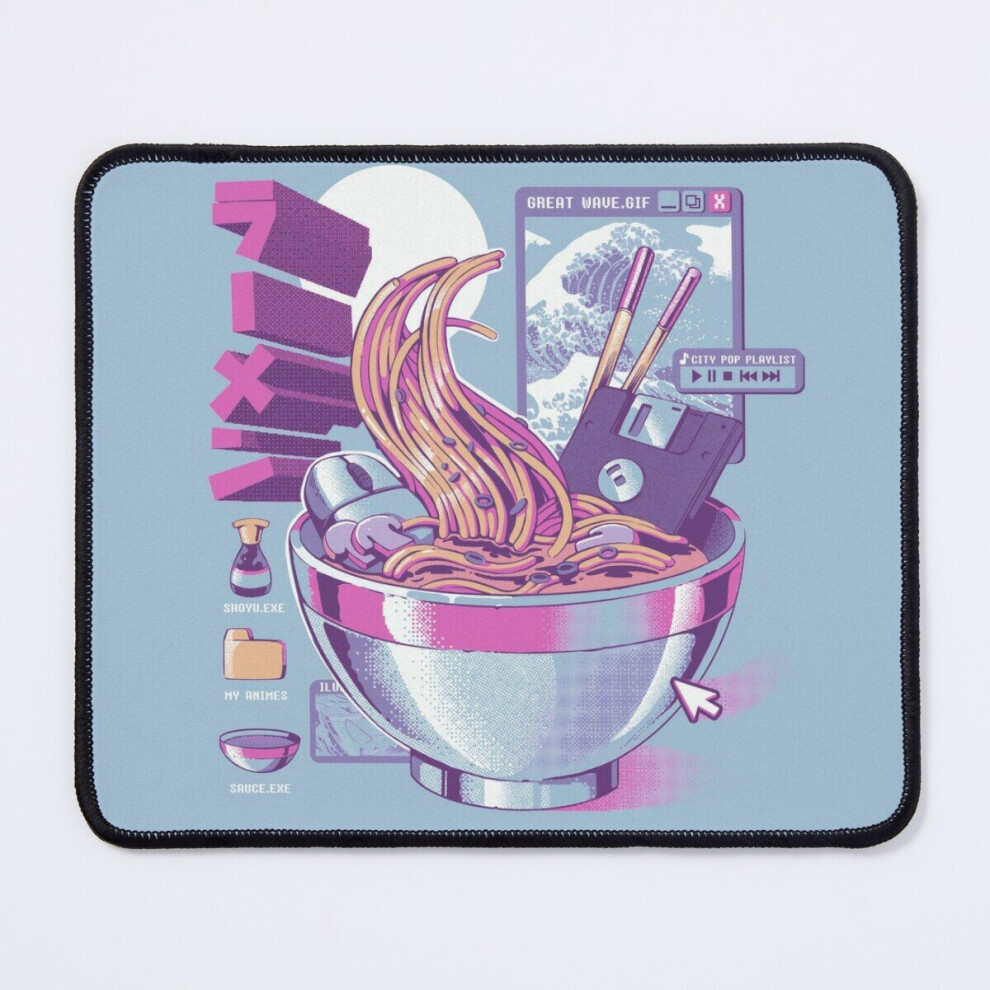 Mouse Pad Web Ramen 11.8 X 9.8 Inch Computer Mat Gaming Office Mousepad 7802738109696