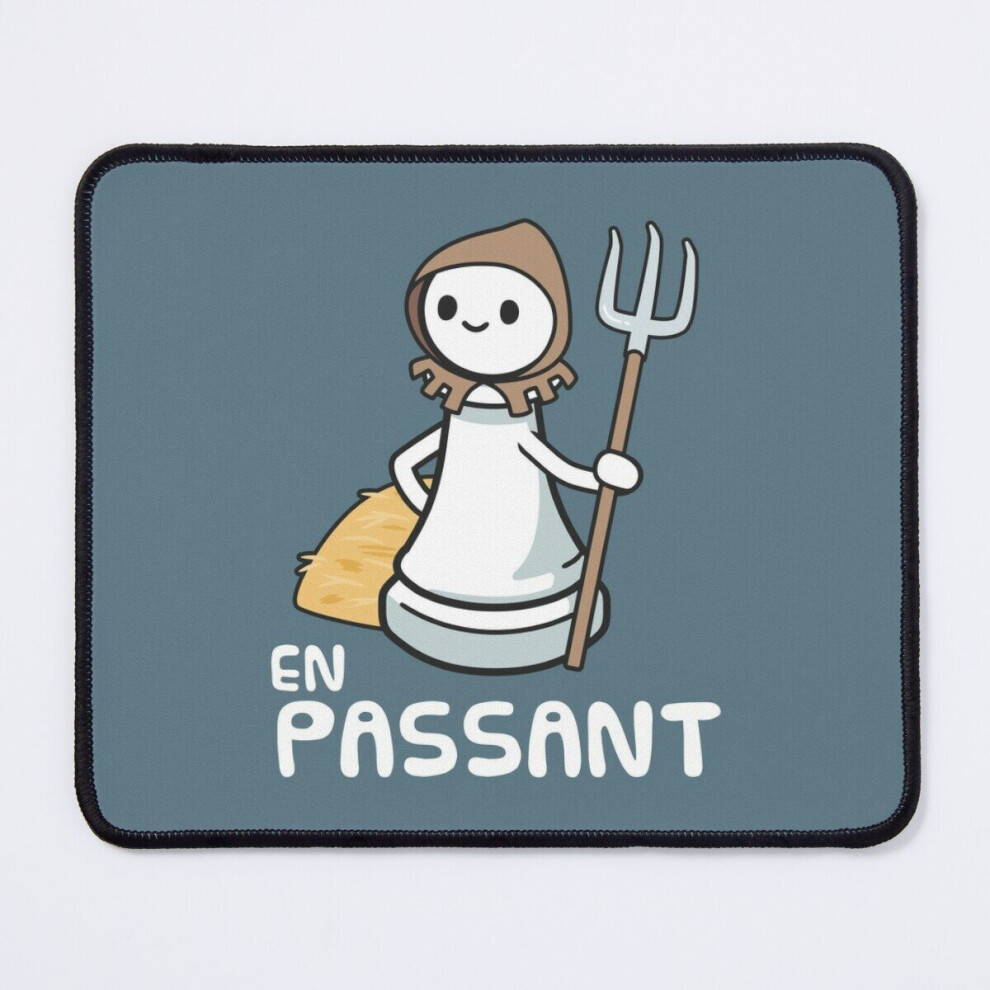 Mouse Pad En Passant Chess Joke 11.8 X 9.8 Inch Computer Mat Gaming Office Mousepad 7802738137095