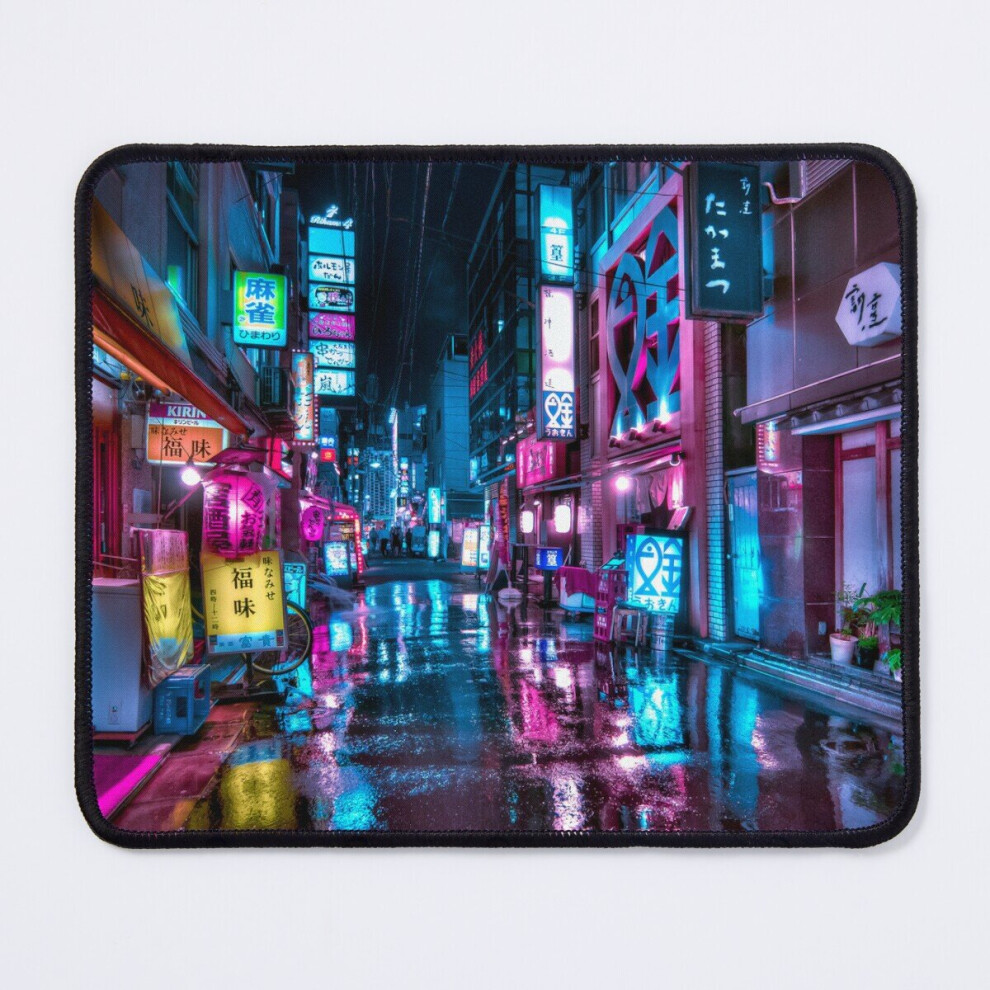Mouse Pad Tokyo At Night - Shimbashi 11.8 X 9.8 Inch Computer Mat Gaming Office Mousepad 7802738111446