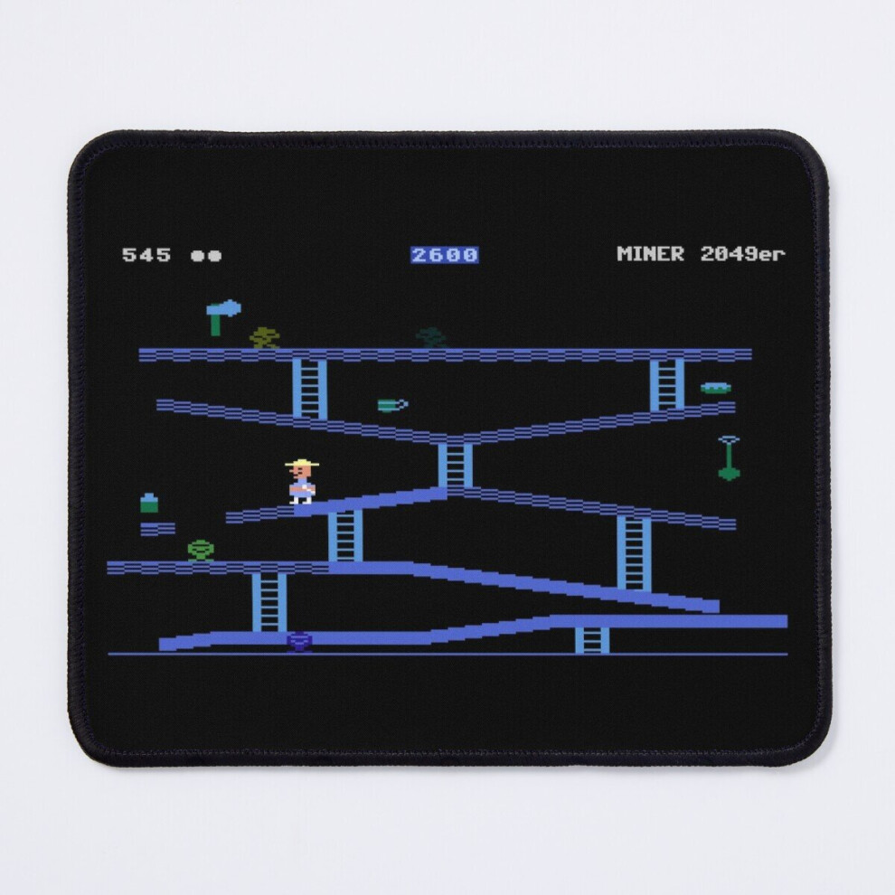 Mouse Pad Miner 2049, 8 Bit / Retro Game 11.8 X 9.8 Inch Computer Mat Gaming Office Mousepad 7802738174540