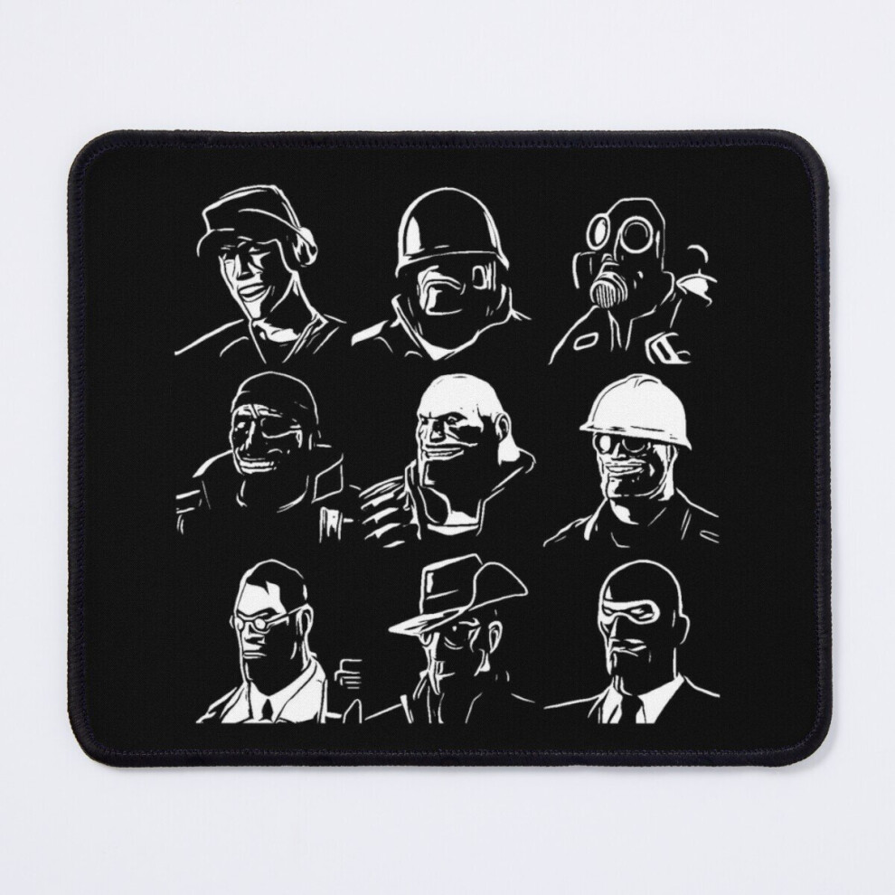 Mouse Pad Tf2 Mercenaries 11.8 X 9.8 Inch Computer Mat Gaming Office Mousepad 7802738117127