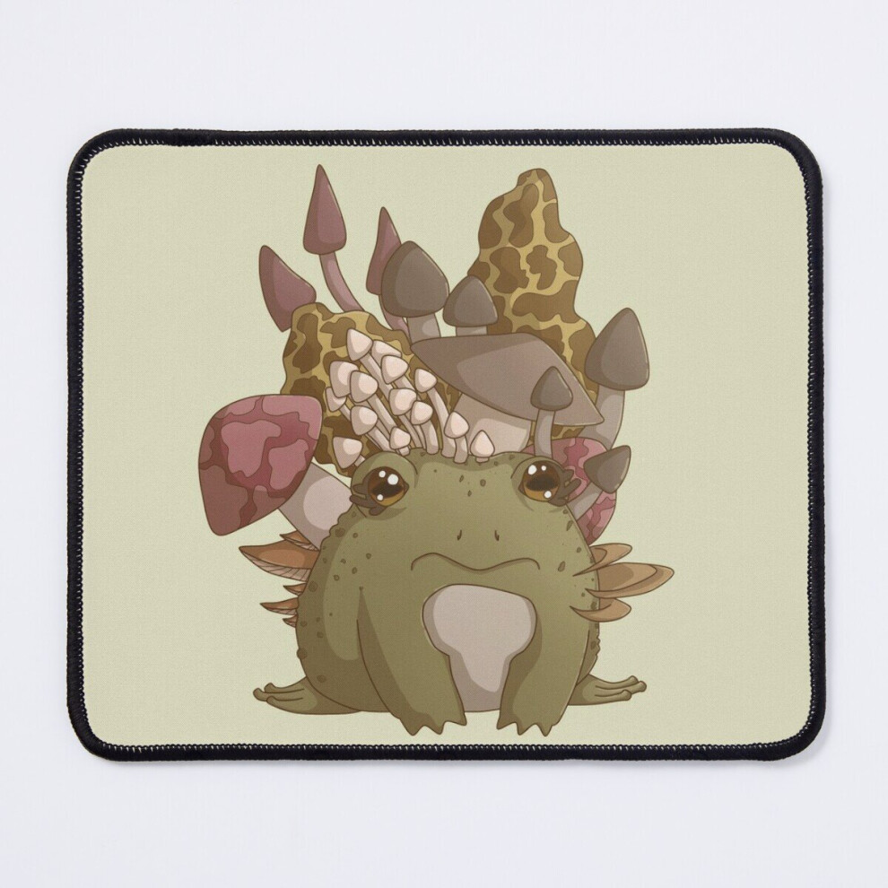 Mouse Pad Mushroom Frog 11.8 X 9.8 Inch Computer Mat Gaming Office Mousepad 7802738150087