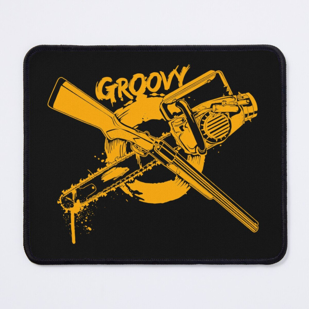 Mouse Pad Groovy Chainsaw And Shotgun 11.8 X 9.8 Inch Computer Mat Gaming Office Mousepad 7802738152814