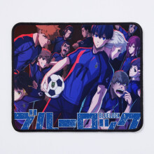 Mouse Pad Blue Lock Trendy 11.8 x 9.8 inch Computer Mat Gaming Office Mousepad