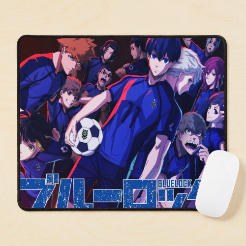 Mouse Pad Blue Lock Trendy 11.8 x 9.8 inch Computer Mat Gaming Office Mousepad 1