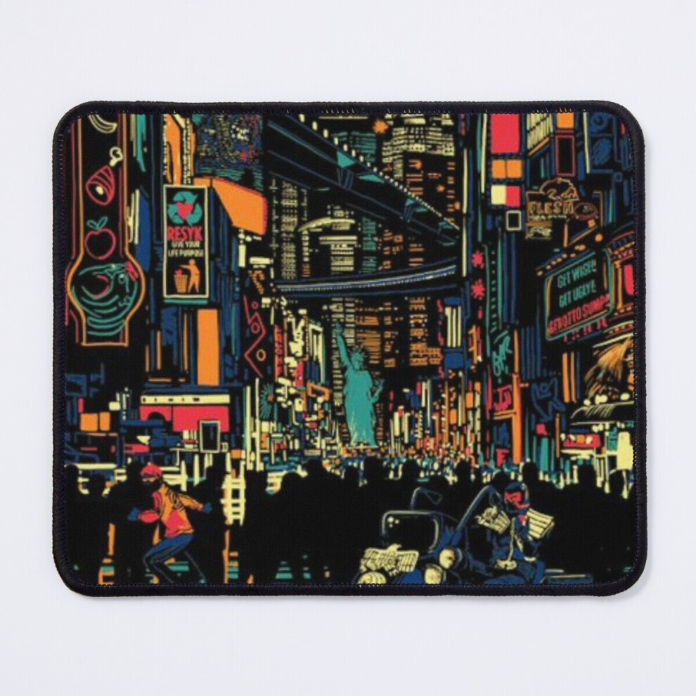 Mouse Pad Tokyo Neon Rainy Night Poster 11.8 X 9.8 Inch Computer Mat Gaming Office Mousepad 7802738179538