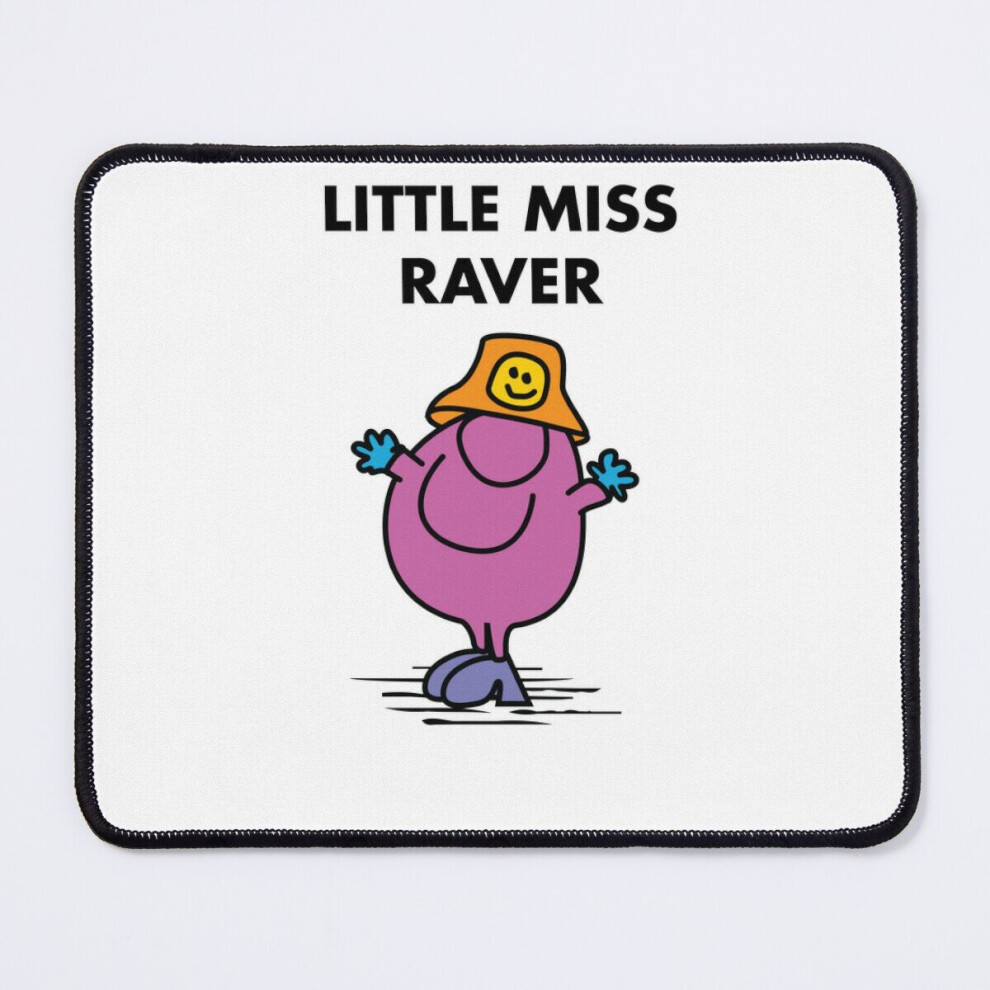 Mouse Pad Little Miss Raver 11.8 X 9.8 Inch Computer Mat Gaming Office Mousepad 7802738186970