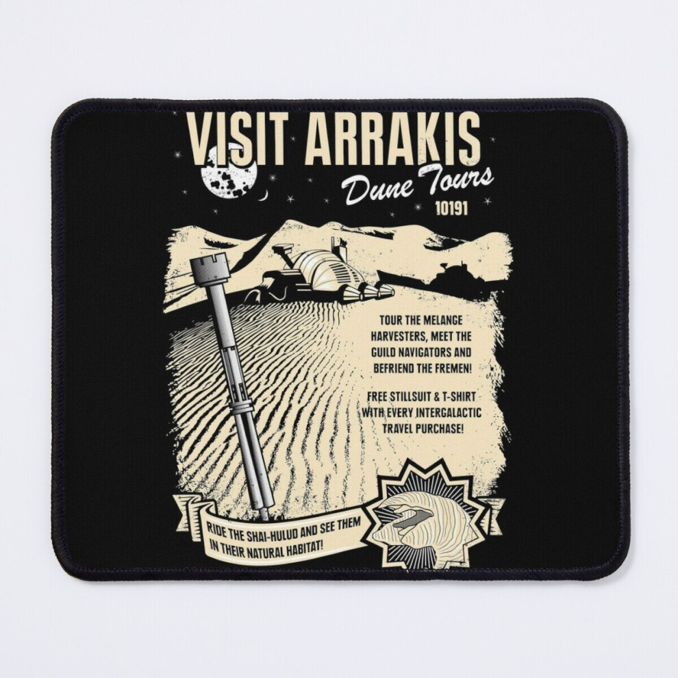 Mouse Pad Visit Arrakis 11.8 X 9.8 Inch Computer Mat Gaming Office Mousepad 7802738112351