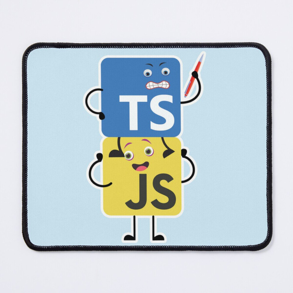 Mouse Pad Typescript Vs. Javascript: The Battle Of The Languages 11.8 X 9.8 Inch Computer Mat Gaming Office Mousepad 7802738164770