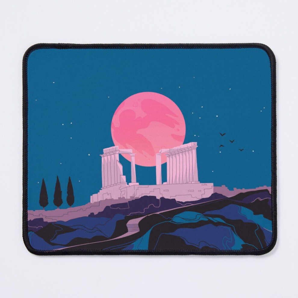 Mouse Pad Temple Of Poseidon At Sounion 11.8 X 9.8 Inch Computer Mat Gaming Office Mousepad 7802738111132