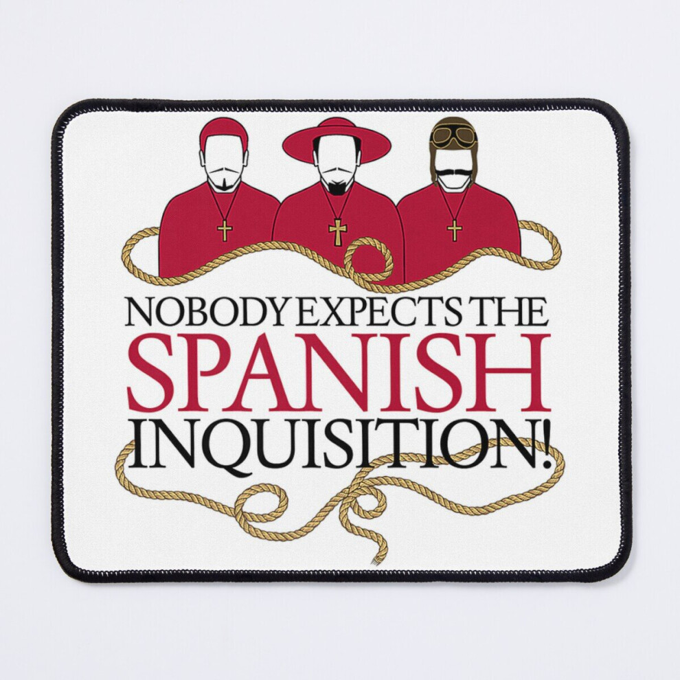 Mouse Pad Monty Python Nobody Expects The Spanish Inquisition 11.8 X 9.8 Inch Computer Mat Gaming Office Mousepad 7802738189124