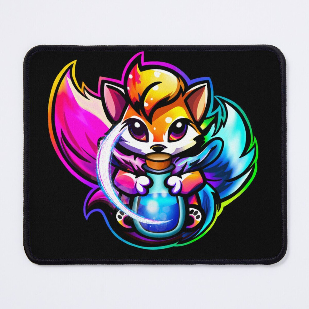 Mouse Pad Rainbow Fox Alchemist 11.8 X 9.8 Inch Computer Mat Gaming Office Mousepad 7802738179477