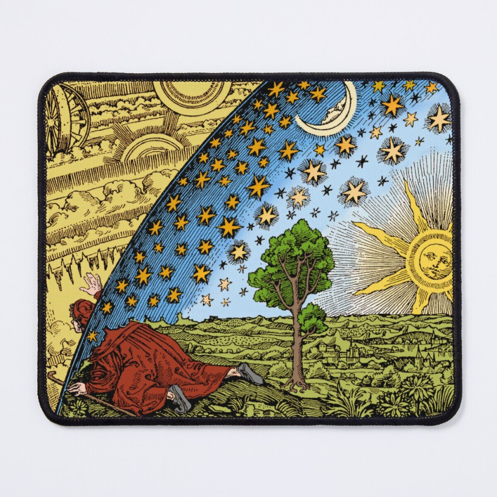 Mouse Pad Where Heaven And Earth Meet, 1888 11.8 X 9.8 Inch Computer Mat Gaming Office Mousepad 7802738117134