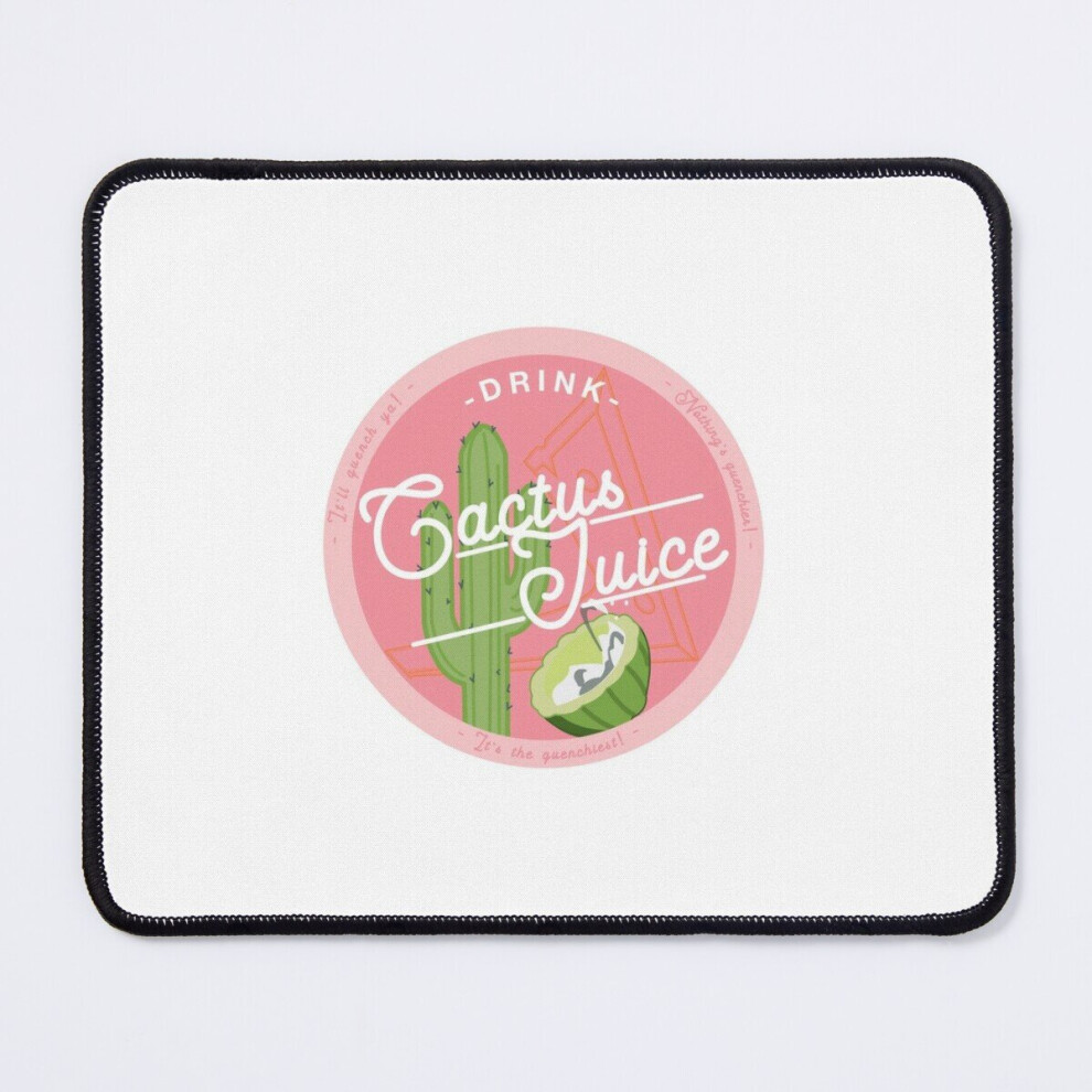 Mouse Pad Drink Cactus Juice! 11.8 X 9.8 Inch Computer Mat Gaming Office Mousepad 7802738127171