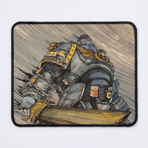 Mouse Pad Wh40k Space Marines 11.8 x 9.8 inch Computer Mat Gaming Office Mousepad