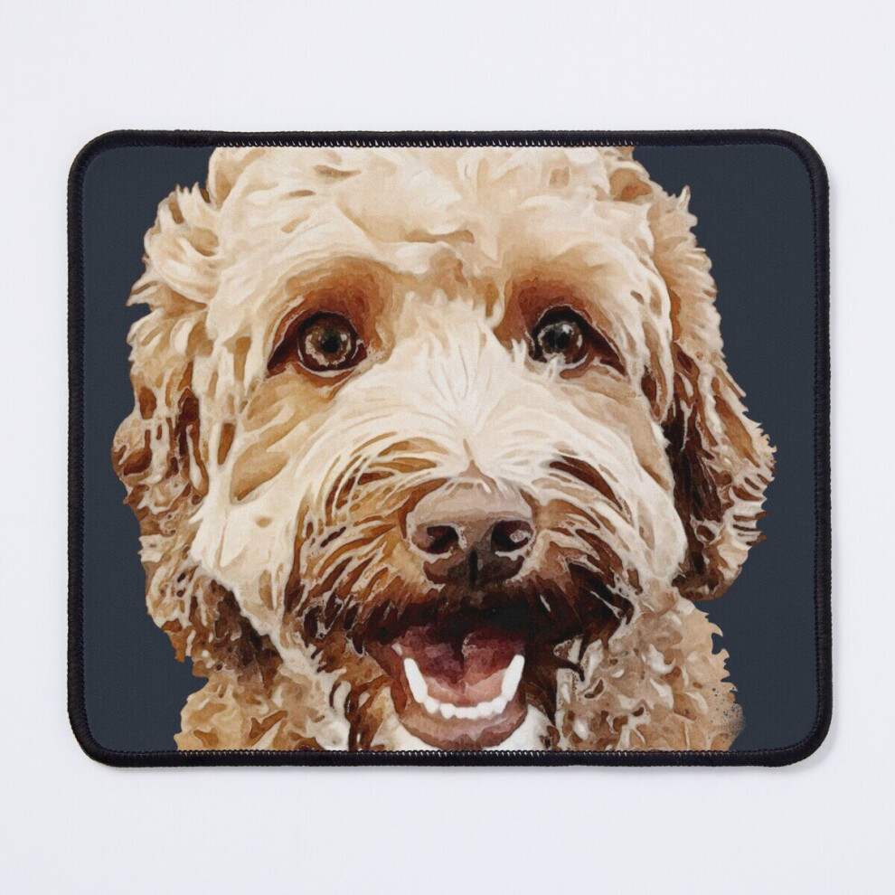 Mouse Pad Apricot Doodle Dog 11.8 X 9.8 Inch Computer Mat Gaming Office Mousepad Golden 7802738162165
