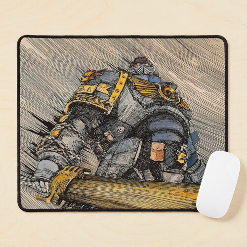 Mouse Pad Wh40k Space Marines 11.8 x 9.8 inch Computer Mat Gaming Office Mousepad 1