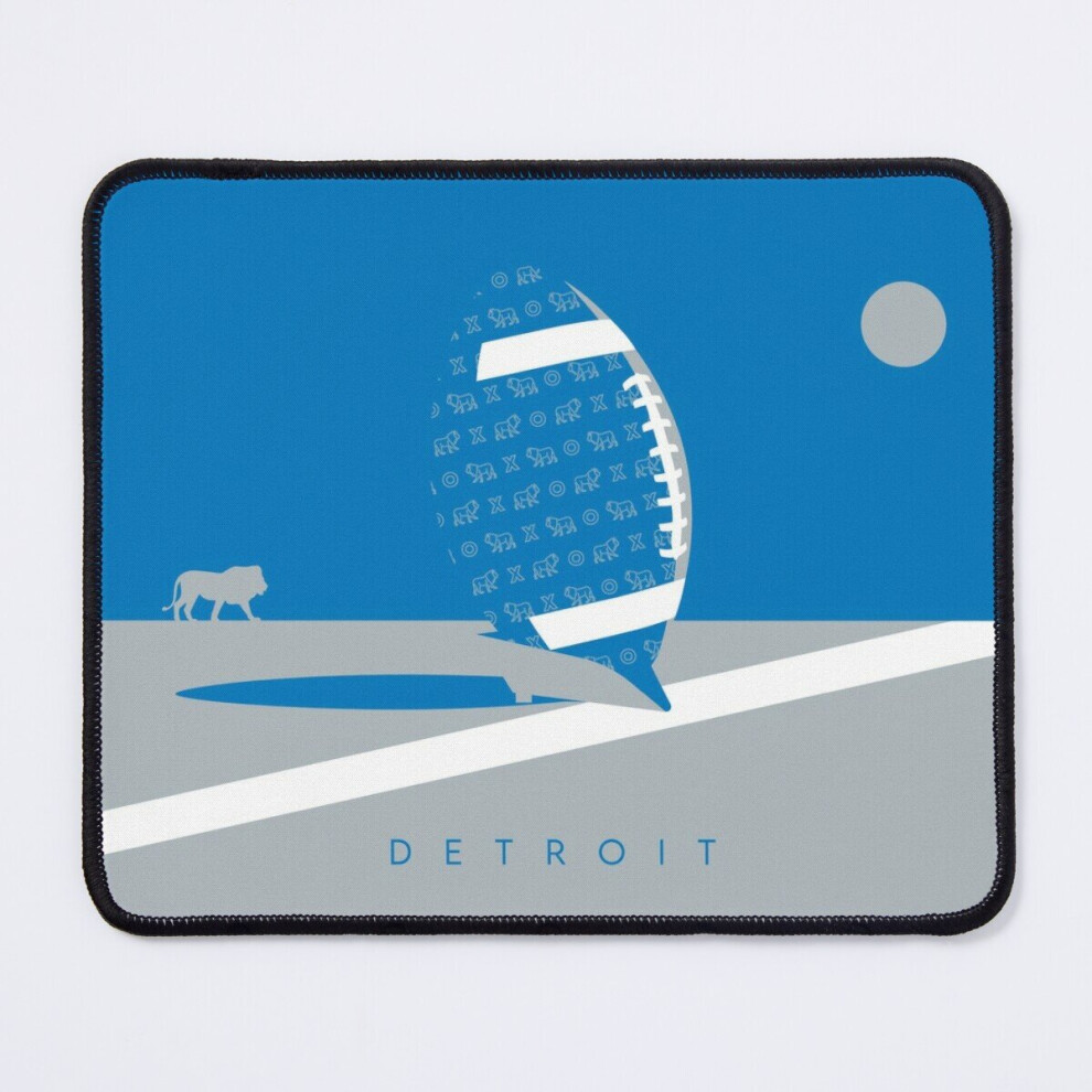 Mouse Pad Detroit For Computer; Gaming; Gifts Men; Desk Accessories; Office Supplies; Gifts Year 11.8 X 9.8 Inch Computer Mat Gaming Office Mousepad 7802738179675
