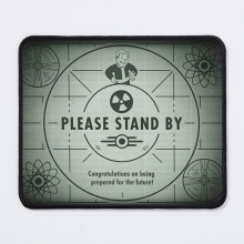 Mouse Pad Congratulations on being prepared for the Future Funny Quotes Fallout 4 VAULT-TEC 11.8 x 9.8 inch Computer Mat Gaming Office Mousepad