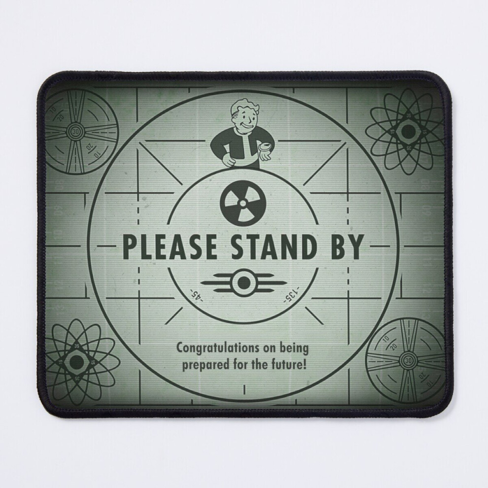 Mouse Pad Congratulations On Being Prepared For The Future Funny Quotes Fallout 4 Vault-Tec 11.8 X 9.8 Inch Computer Mat Gaming Office Mousepad 7802738119572