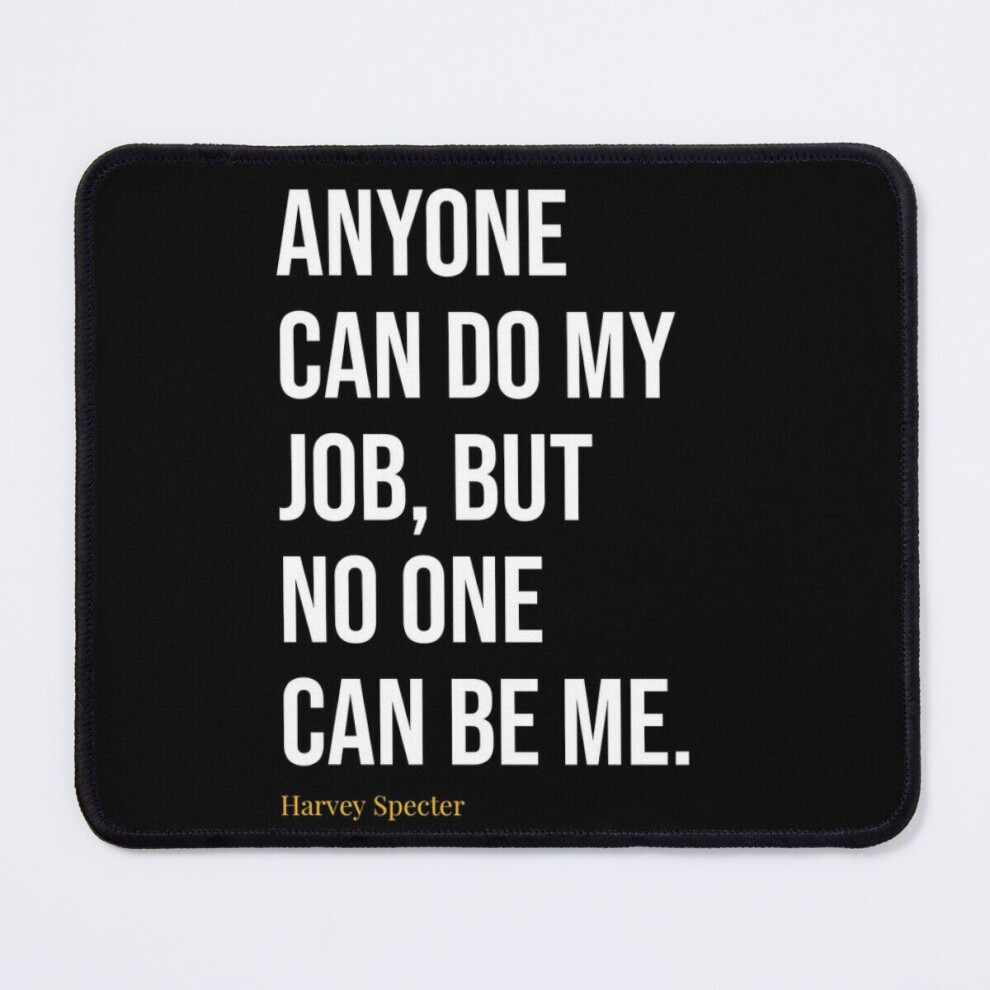 Mouse Pad Harvey Specter Quotes 11.8 X 9.8 Inch Computer Mat Gaming Office Mousepad 7802738129618