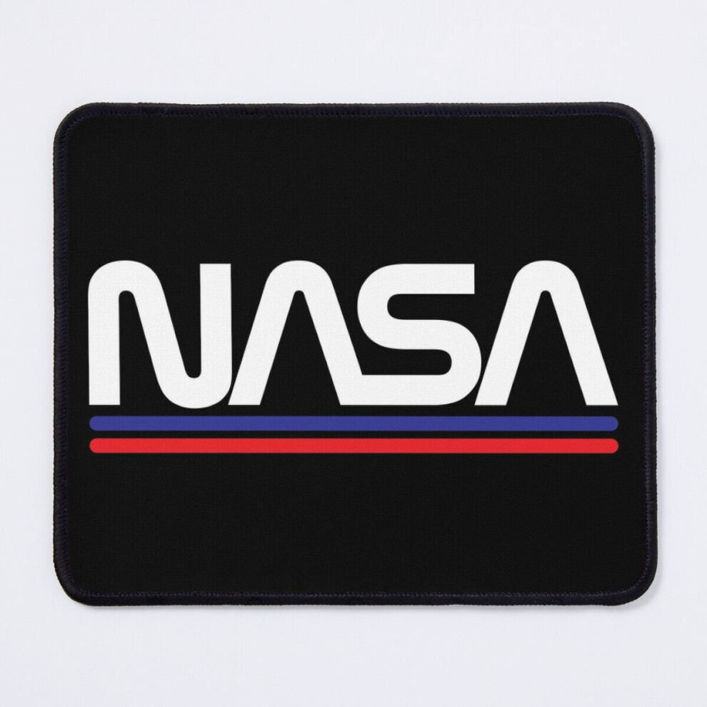 Mouse Pad Nasa Worm Logo 11.8 X 9.8 Inch Computer Mat Gaming Office Mousepad White 7802738140835