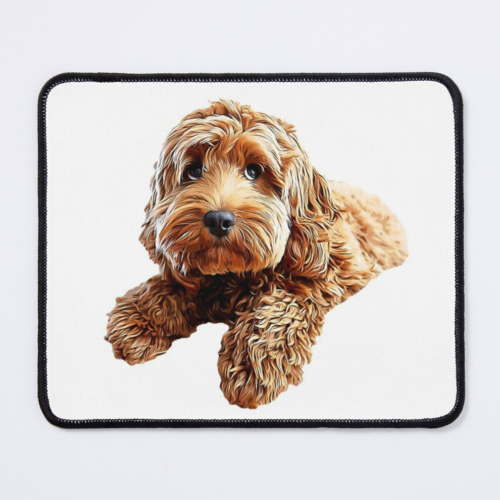 Mouse Pad Doodle Cockerpoo Cockapoo Spoodle Cute Puppy Dog 11.8 X 9.8 Inch Computer Mat Gaming Office Mousepad 7802738156409
