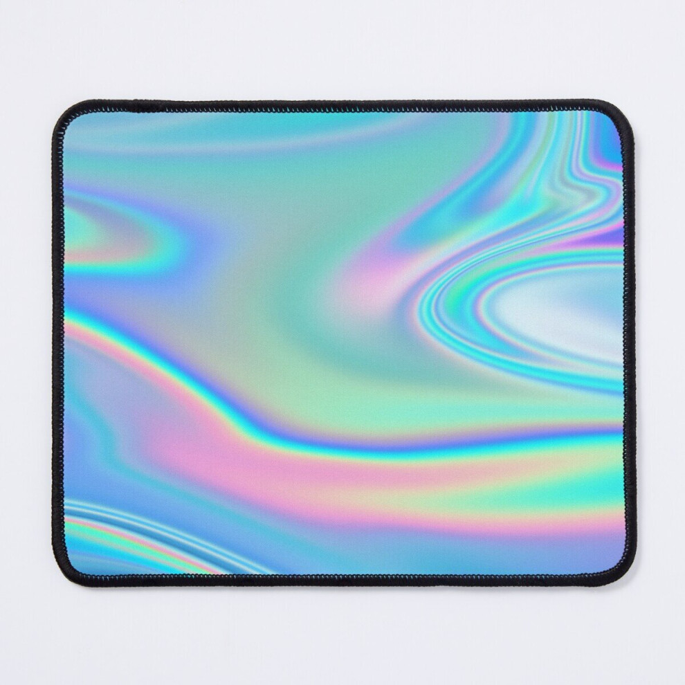 Mouse Pad Iridescent Holographic Texture 11.8 X 9.8 Inch Computer Mat Gaming Office Mousepad 7802738116656