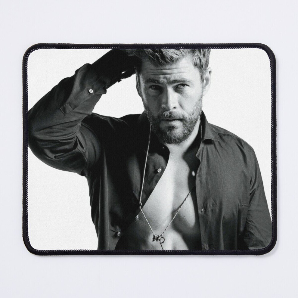 Mouse Pad Chris Hemsworth Illustration Funart 11.8 X 9.8 Inch Computer Mat Gaming Office Mousepad 7802738202939
