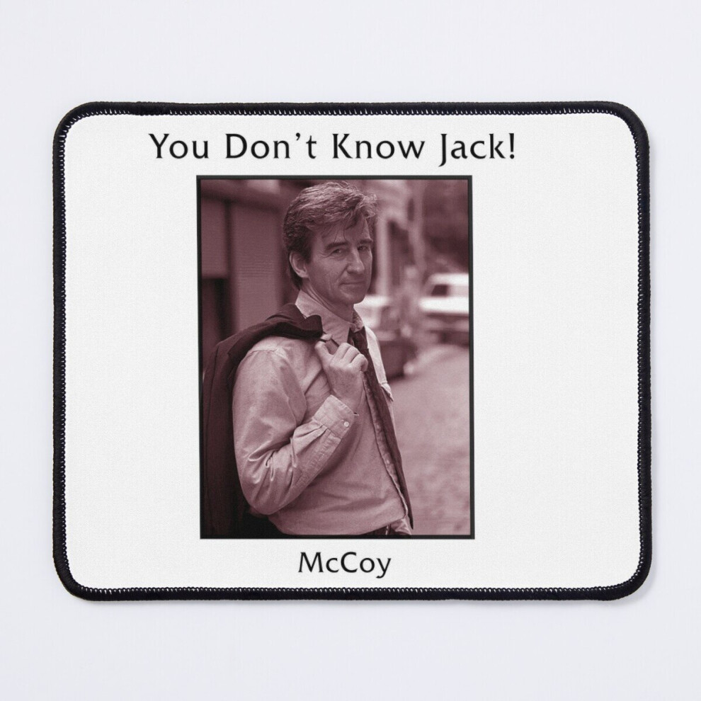 Mouse Pad Jack Mccoy Law And Order 11.8 X 9.8 Inch Computer Mat Gaming Office Mousepad 7802738170344