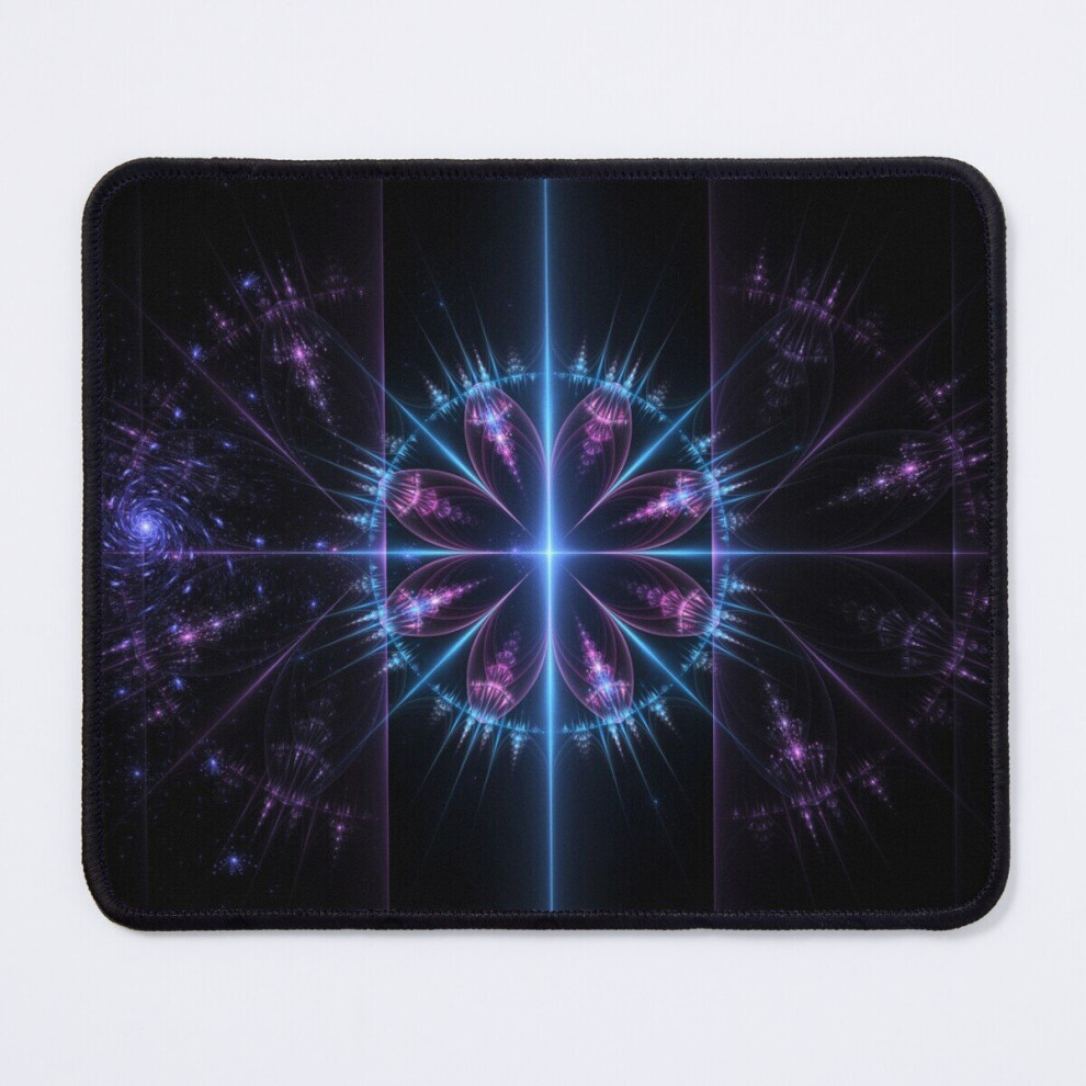 Mouse Pad Psytrance - Psychedelic Abstract Fractal - Fractal Flower 11.8 X 9.8 Inch Computer Mat Gaming Office Mousepad 7802738182903