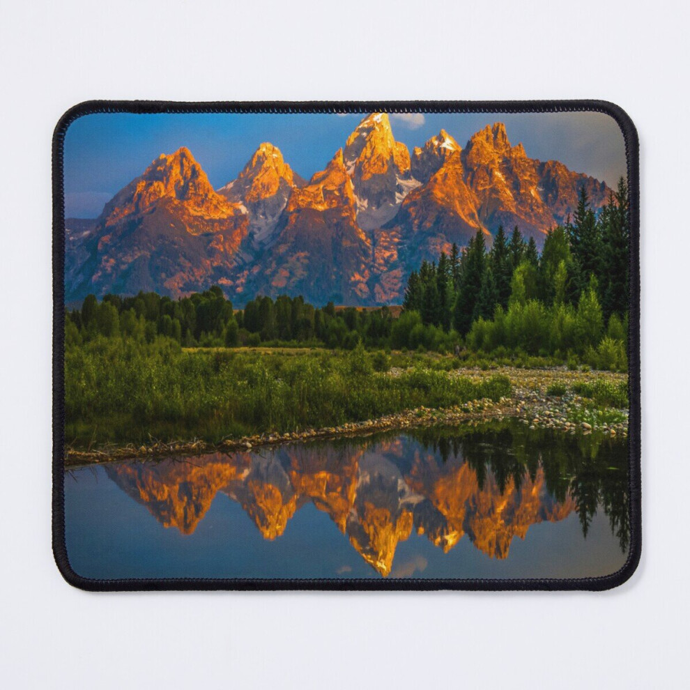 Mouse Pad Grand Tetons Sunrise 11.8 X 9.8 Inch Computer Mat Gaming Office Mousepad 7802738205251
