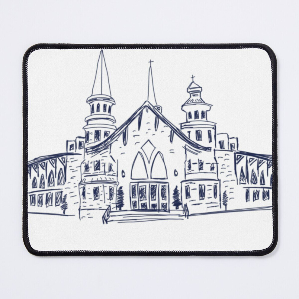 Mouse Pad Catholic Church Of St. Ann Marietta, Georgia 11.8 X 9.8 Inch Computer Mat Gaming Office Mousepad 7802738157093