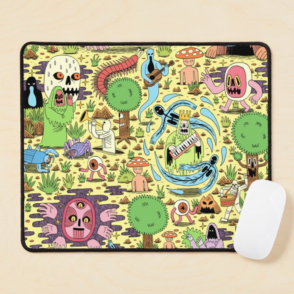 Mouse Pad Ghost World 11.8 X 9.8 Inch Computer Mat Gaming Office Mousepad 7802738206289