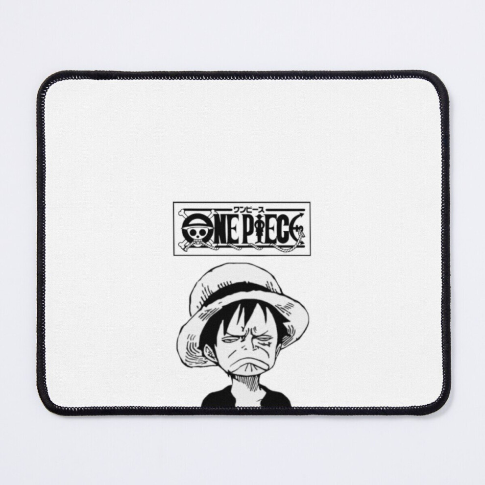 Mouse Pad One Piece! Luffy Sad Face 11.8 X 9.8 Inch Computer Mat Gaming Office Mousepad 7802738193015