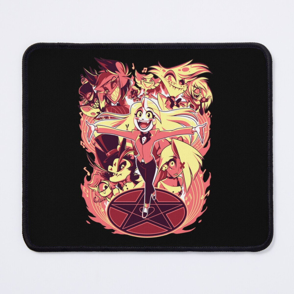 Mouse Pad Hazbin Hotel 11.8 X 9.8 Inch Computer Mat Gaming Office Mousepad 7802738184884