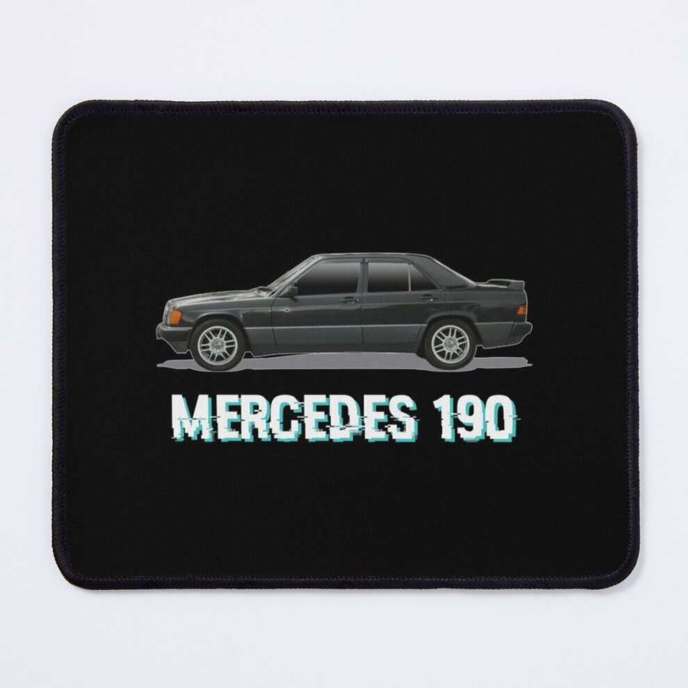 Mouse Pad Mercedes 190 - Car Enthusiast 11.8 X 9.8 Inch Computer Mat Gaming Office Mousepad 7802738203776