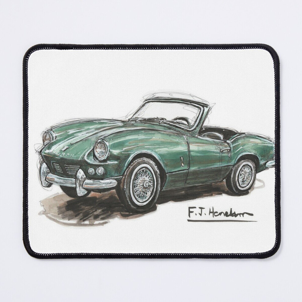 Mouse Pad Triumph Spitfire In British Racing 11.8 X 9.8 Inch Computer Mat Gaming Office Mousepad Green 7802738171891