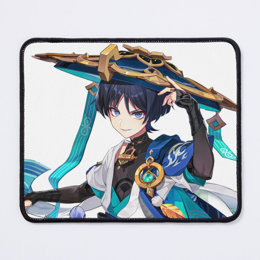Mouse Pad Genshin Impact Wanderer Scaramouche 11.8 X 9.8 Inch Computer Mat Gaming Office Mousepad 7802738136876