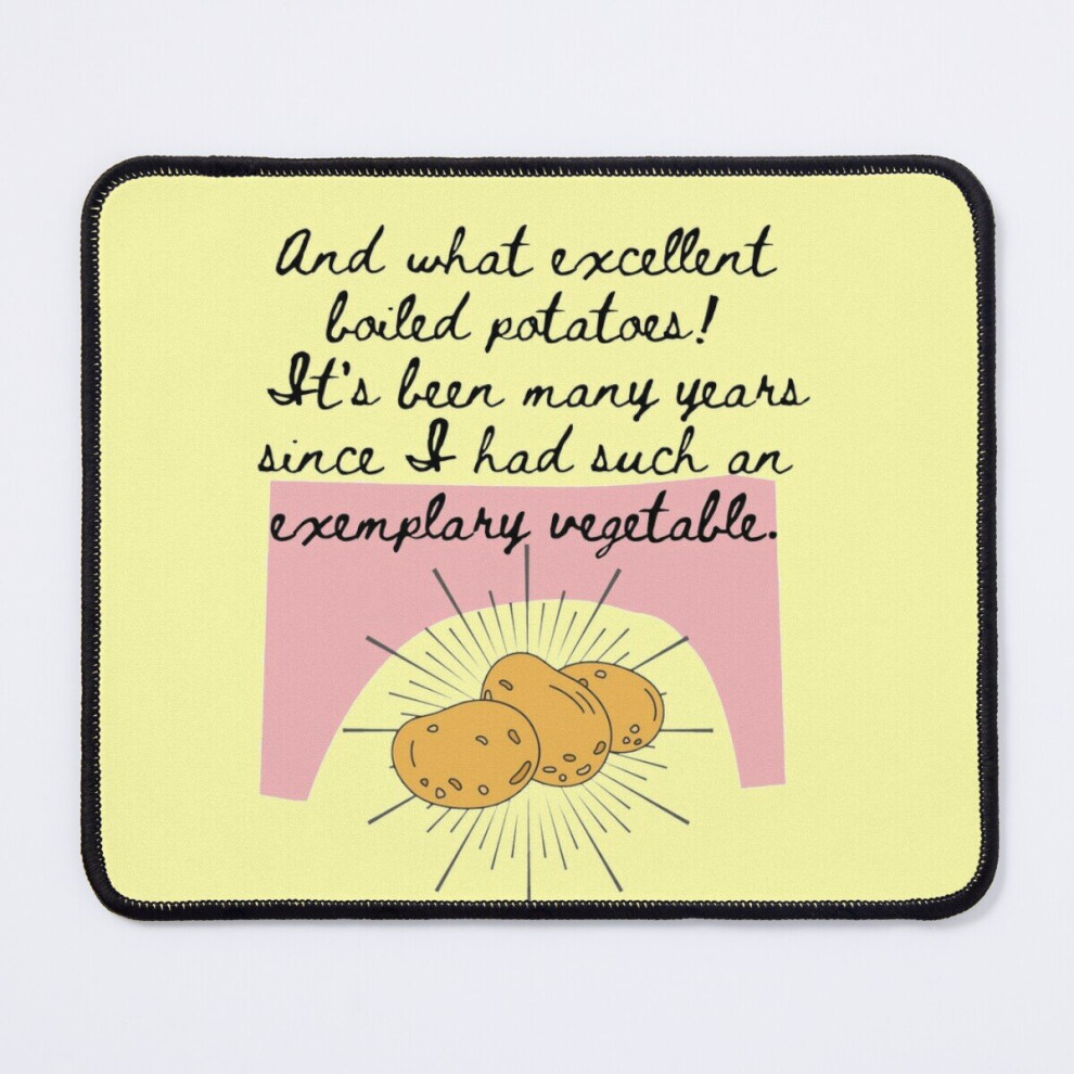 Mouse Pad Mr Collins' Boiled Potatoes 11.8 X 9.8 Inch Computer Mat Gaming Office Mousepad 7802738146103