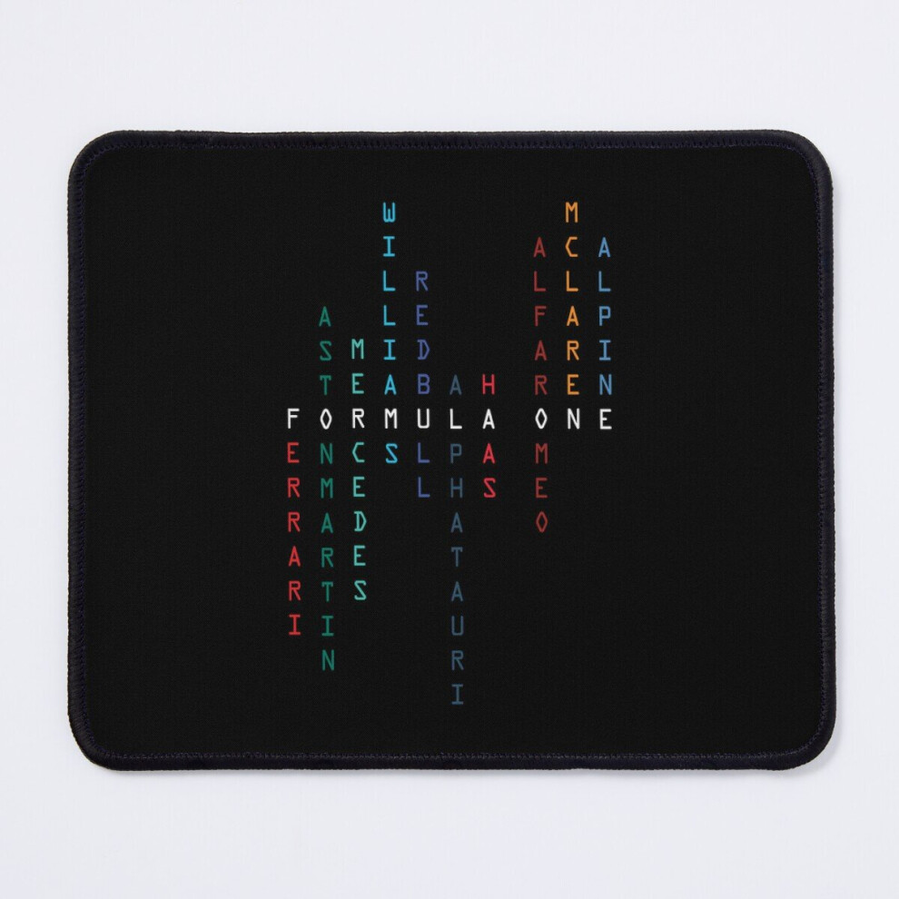 Mouse Pad Formula One All Teams 11.8 X 9.8 Inch Computer Mat Gaming Office Mousepad 7802738190304