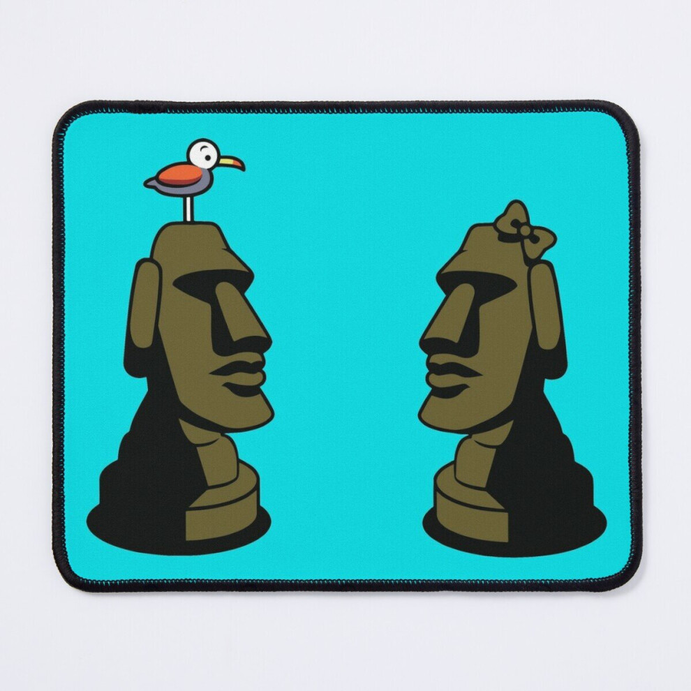 Mouse Pad Moai Kids - Rhythm Heaven 11.8 X 9.8 Inch Computer Mat Gaming Office Mousepad 7802738177114