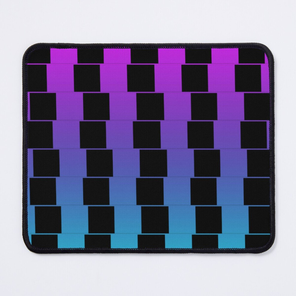 Mouse Pad Horizontal Squares Patterns 11.8 X 9.8 Inch Computer Mat Gaming Office Mousepad 7802738206258