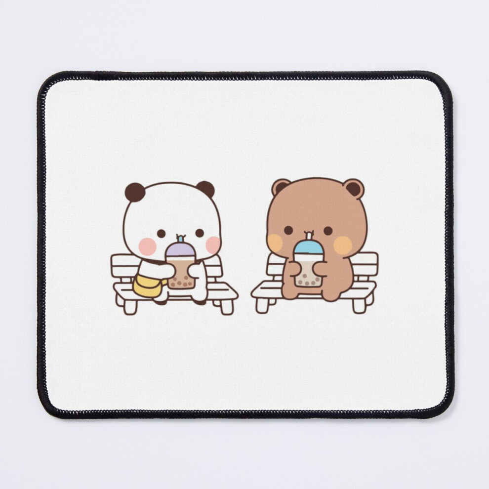 Mouse Pad Bear And Panda Bubu Dudu Balloon 11.8 X 9.8 Inch Computer Mat Gaming Office Mousepad 7802738152654